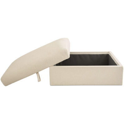 Swift Storage Ottoman Light Beige VV-1029-34 VV 1029 34 Swift front open shadsilo