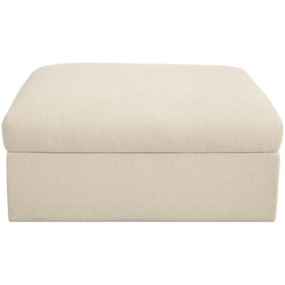 Swift Storage Ottoman Light Beige
