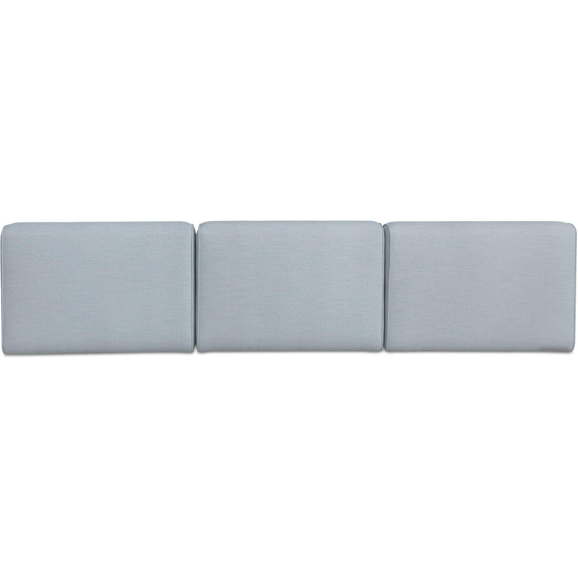 Sunseeker 3 Piece Outdoor Sofa Light Blue 5 Sunseeker 3 Piece Outdoor Sofa Light Blue - Image 5