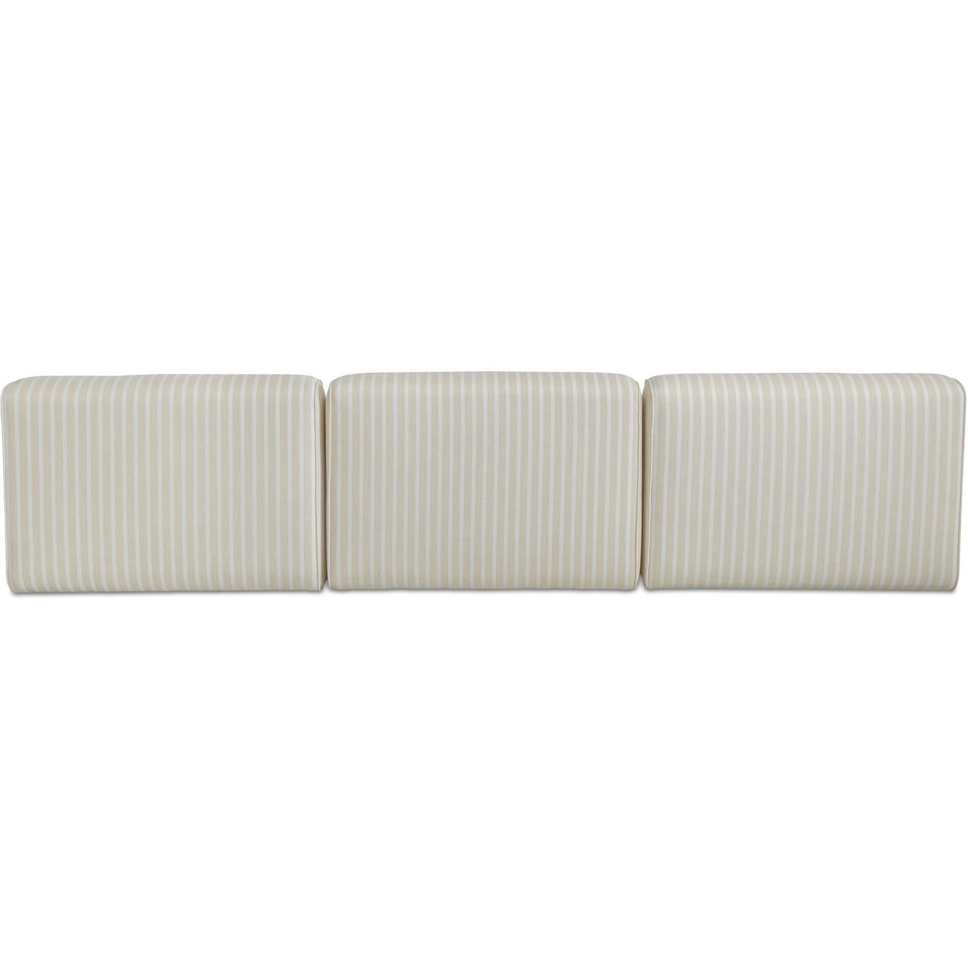 Sunseeker 3 Piece Outdoor Lounge Brown Stripe 5 Sunseeker 3 Piece Outdoor Lounge Brown Stripe - Image 5