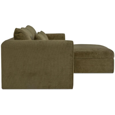 Swift Nook Modular Sectional Dark Green VV-1041-27 VV 1041 27 Swift side right shadsilo