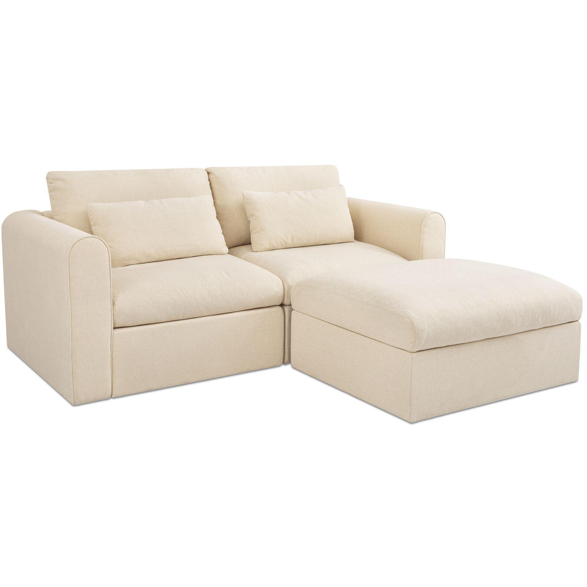 Swift Nook Modular Sectional Light Beige 3 Swift Nook Modular Sectional Light Beige - Image 3