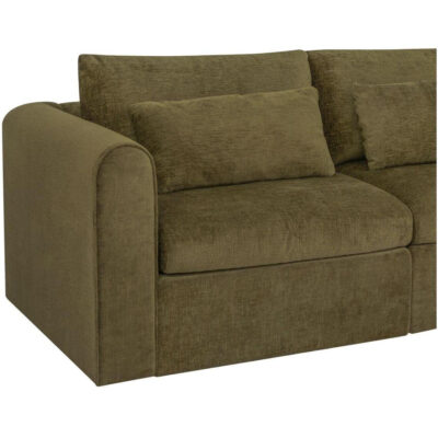 Swift Lounge Modular Sectional Dark Green VV-1042-27 VV 1042 27 Swift closeup shadsilo