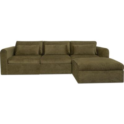 Swift Lounge Modular Sectional Dark Green