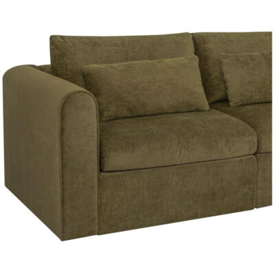 Swift Classic L Modular Sectional Dark Green 9 Swift Classic L Modular Sectional Dark Green VV-1043-27 VV 1043 27 Swift closeup shadsilo