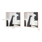 Nostalgia Framed Painting Warm Palette WP-1276-37 WP 1276 37 70