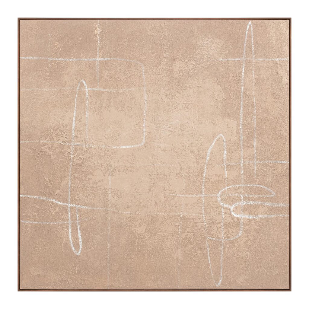 Notion Framed Painting Brown