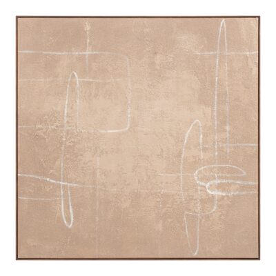 Notion Framed Painting Brown