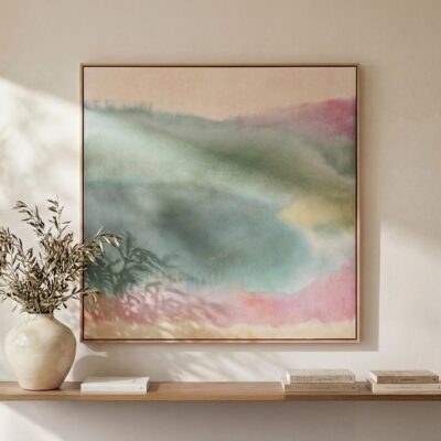Lotus Framed Painting WP-1349-37 WP 1349 37 10