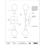 Albany I Wall Sconce WS008 WS008 TECH