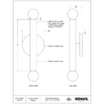 Kassie Wall Sconce WS146 WS146 6