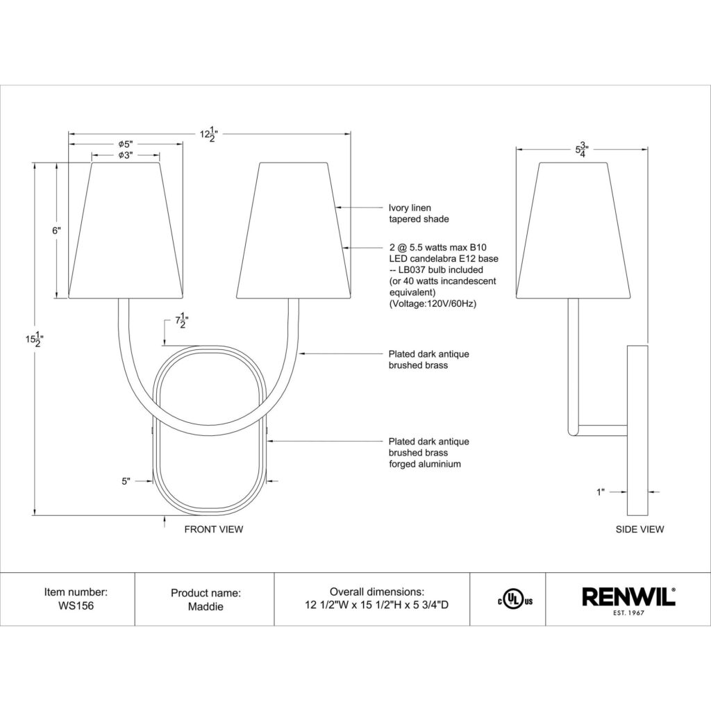 Maddie Wall Sconce - Image 5