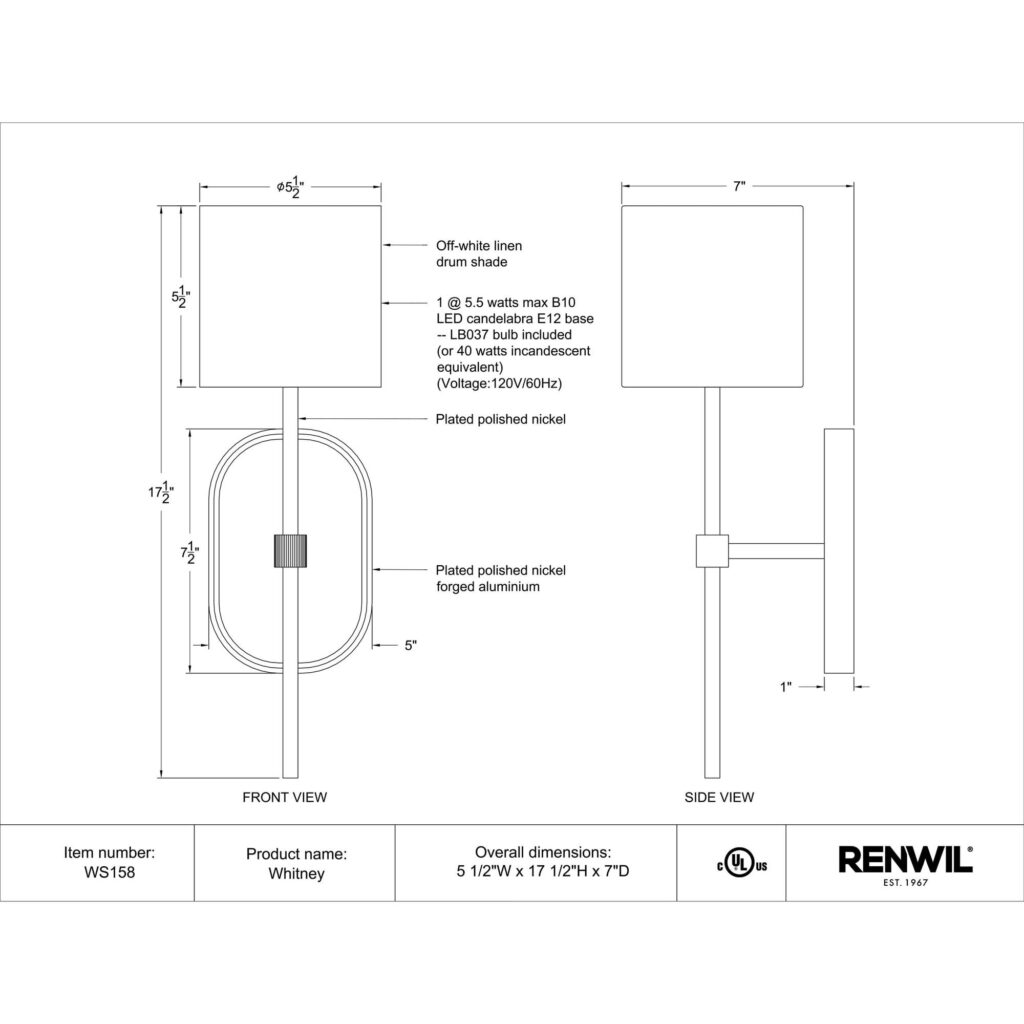 Whitney Wall Sconce - Image 5