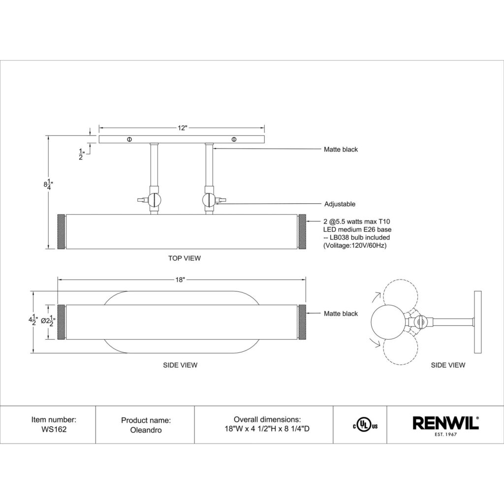Oleandro Wall Sconce - Image 7