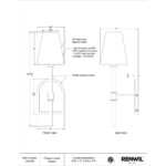 Nowra Wall Sconce WS168 WS168 5