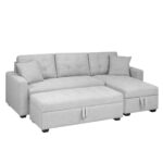 Brassex Amanda Sectional with Ottoman XH-2111 XH 2111 2