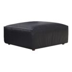 Form Ottoman Vantage Black Leather XQ-1003-02 XQ 1003 02 02