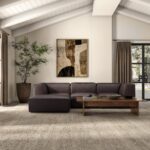 Form Ottoman Espresso Brown Leather XQ-1003-20 XQ 1003 20 00