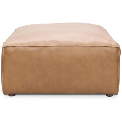 Form Ottoman Sonoran Tan Leather XQ-1003-40 XQ 1003 40 Form back silo