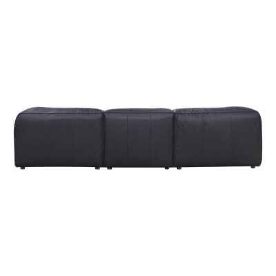 Form Lounge Modular Sectional Vantage Black Leather 12 Form Lounge Modular Sectional Vantage Black Leather XQ-1005-02 XQ 1005 02 02