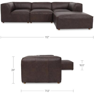 Form Lounge Modular Sectional Espresso Brown 7 Form Lounge Modular Sectional Espresso Brown XQ-1005-20 XQ 1005 20 70