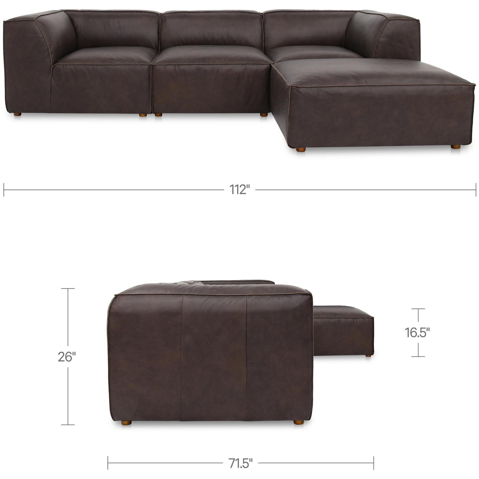 Form Lounge Modular Sectional Espresso Brown 4 Form Lounge Modular Sectional Espresso Brown - Image 4
