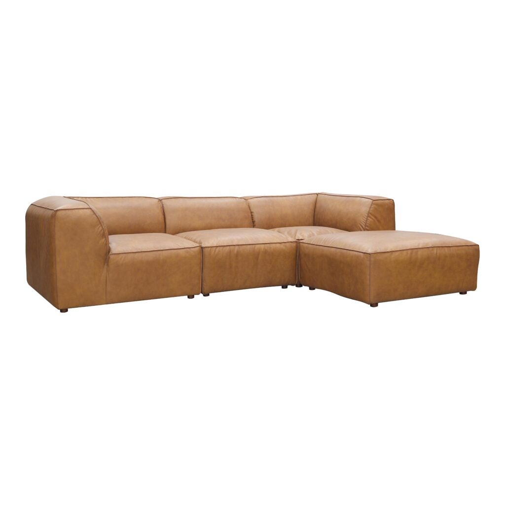 Form Lounge Modular Sectional Sonoran Tan Leather - Image 2