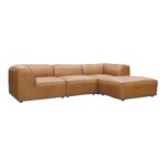 Form Lounge Modular Sectional Sonoran Tan Leather XQ-1005-40 XQ 1005 40 01
