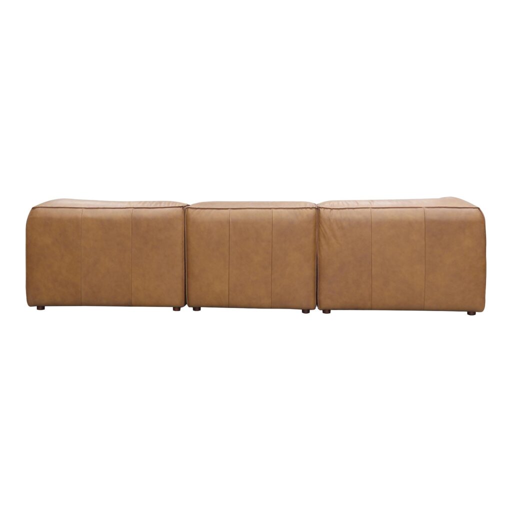 Form Lounge Modular Sectional Sonoran Tan Leather - Image 3
