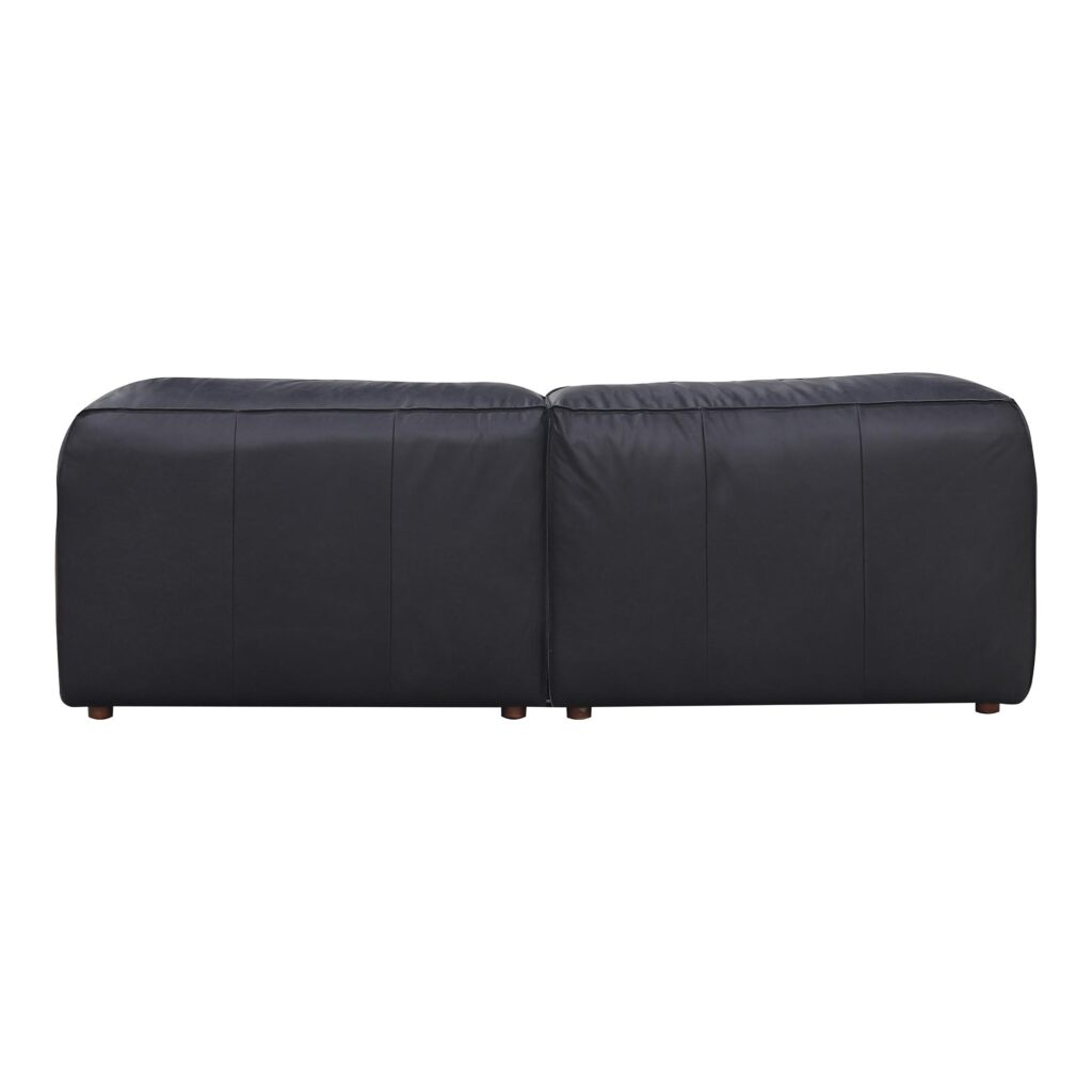 Form Nook Modular Sectional Vantage Black Leather - Image 4