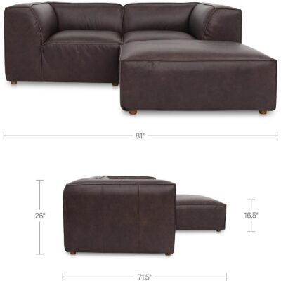 Form Nook Modular Sectional Espresso Brown 7 Form Nook Modular Sectional Espresso Brown XQ-1006-20 XQ 1006 20 70