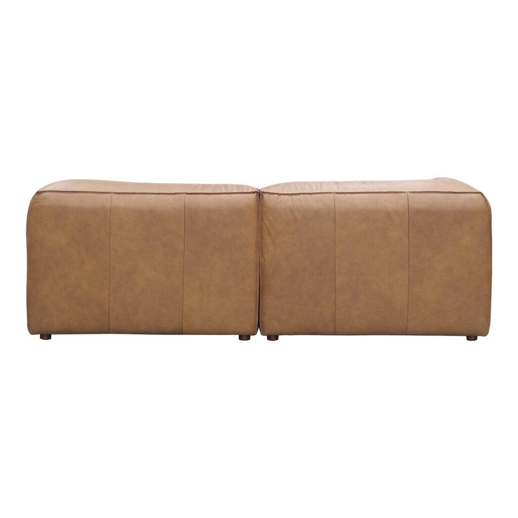 Form Nook Modular Sectional Sonoran Tan Leather - Image 3
