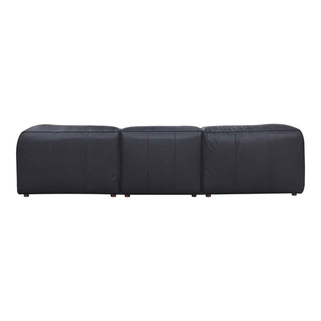 Form Dream Modular Sectional Vantage Black Leather - Image 3
