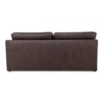 Thurlow Right Arm Facing Sofa Espresso Brown Leather XQ-1017-20 XQ 1017 20 Thurlow back shadsilo