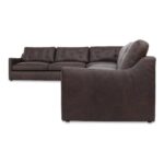 Thurlow Corner Modular Sectional Espresso Brown Leather XQ-1020-20 XQ 1020 20 Thurlow side shadsilo
