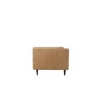 Woods Sofa Tan Leather XQ-1025-40 XQ 1025 40 Woods side left shadsilo