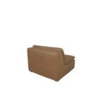 Lino Slipper Chair Tan Leather XQ-1026-40 XQ 1026 40 Lino diagL back shadsilo