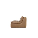 Lino Slipper Chair Tan Leather XQ-1026-40 XQ 1026 40 Lino side left shadsilo