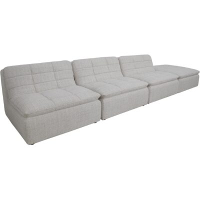 Lino Lounge Modular Sectional Textured Oat XQ-1029-34 XQ 1029 34 Lino diagR shadsilo