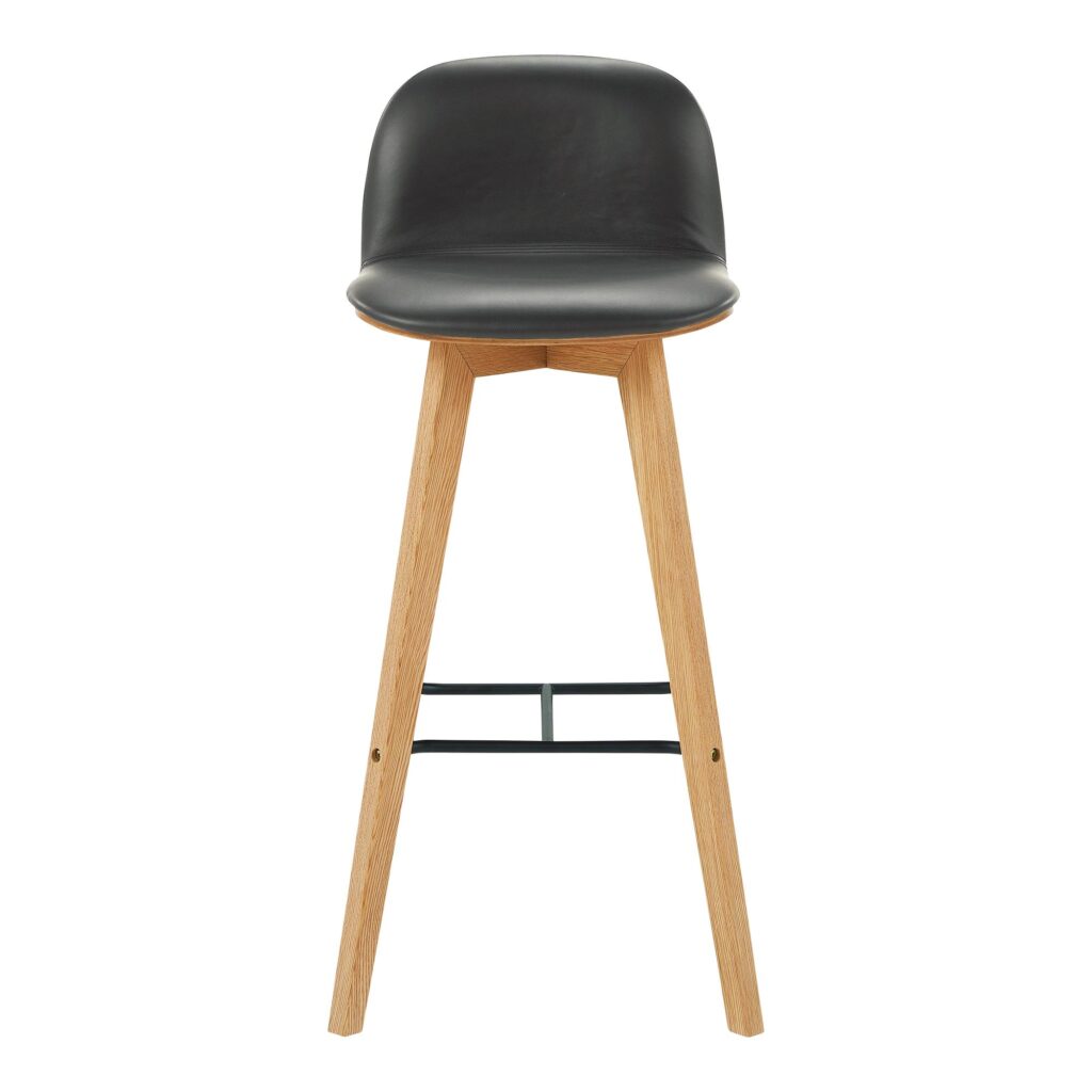 Napoli Leather Bar Stool