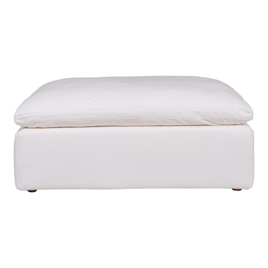 Clay Ottoman Livesmart Fabric White YJ-1002-05 YJ 1002 05