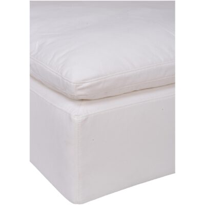 Clay Ottoman Livesmart Fabric White YJ-1002-05 YJ 1002 05 03