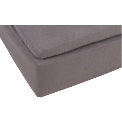 Clay Ottoman Livesmart Fabric Light Grey YJ-1002-29 YJ 1002 29 02