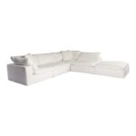 Clay Dream Modular Sectional Livesmart Fabric White YJ-1011-05 YJ 1011 05 01