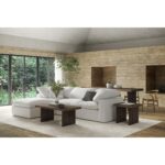 Terra Condo Lounge Modular Sectional Livesmart Fabric Cream YJ-1015-05 YJ 1015 05 50