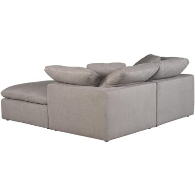 Terra Condo Nook Modular Sectional Livesmart Fabric Light Grey YJ-1016-29 YJ 1016 29 03