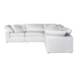 Terra Condo Classic L Modular Sectional Livesmart Fabric Cream YJ-1017-05 YJ 1017 05 02