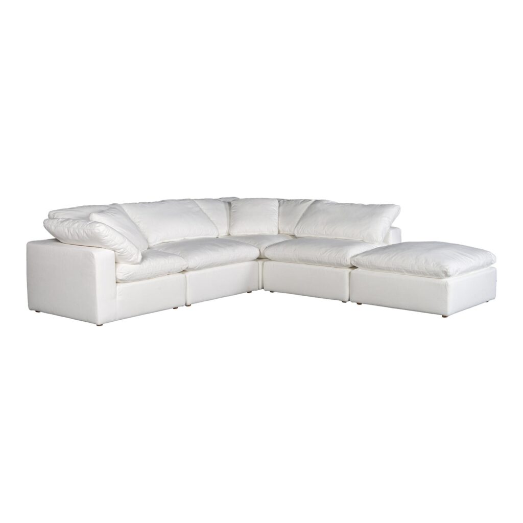 Terra Condo Dream Modular Sectional Livesmart Fabric Cream YJ-1018-05 YJ 1018 05 03