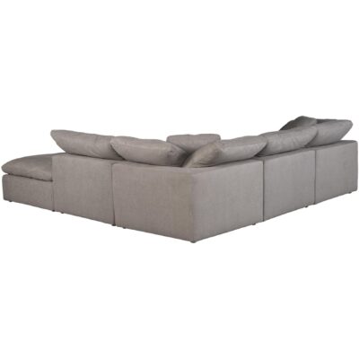 Terra Condo Dream Modular Sectional Livesmart Fabric Light Grey YJ-1018-29 YJ 1018 29 02