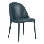 Burton Dining Chair Dark Teal Vegan Leather (Set Of 2) YM-1002-36 YM 1002 36 01